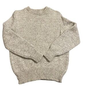 White Mountain Women's Cream Crewneck Sweater